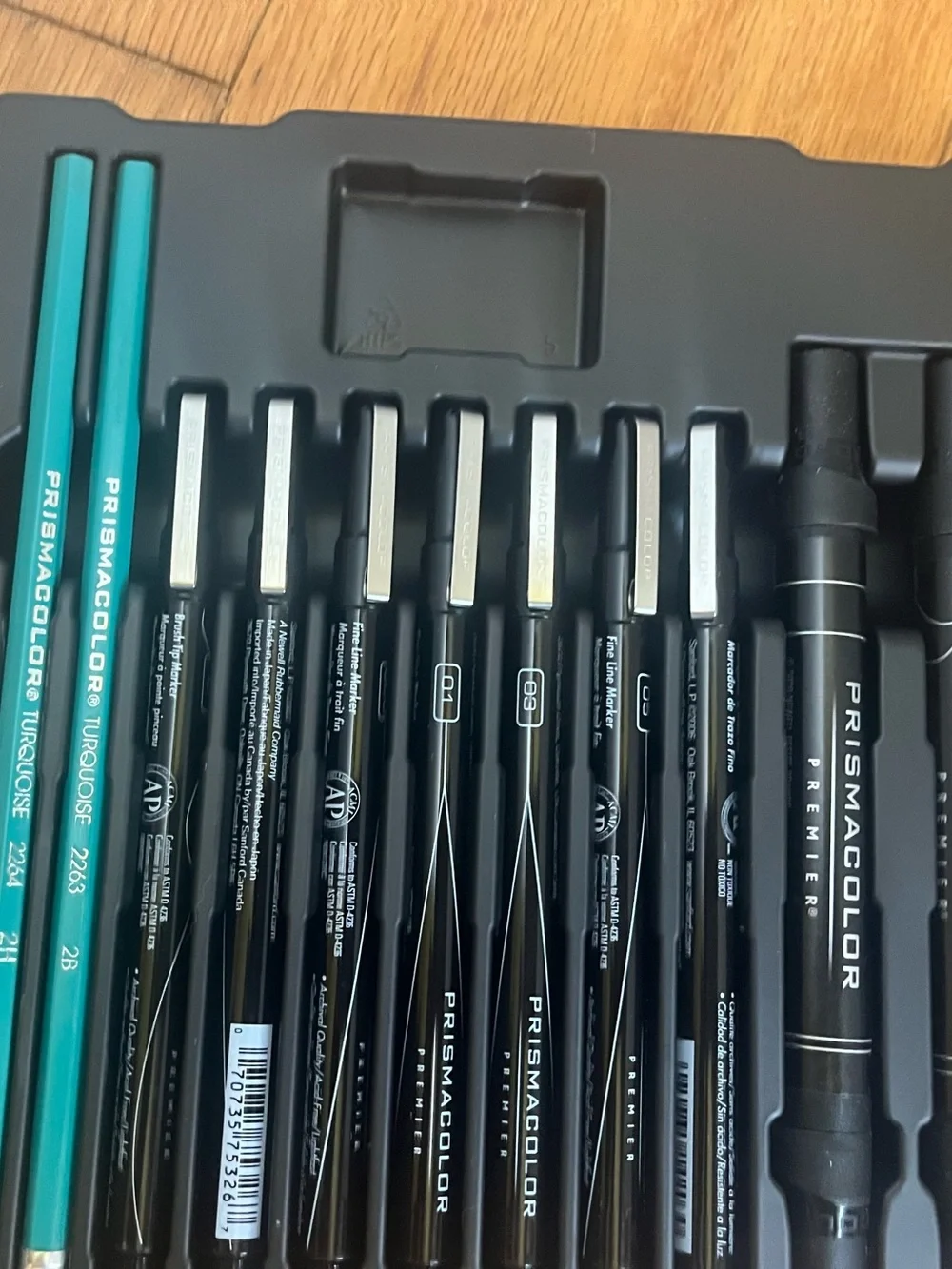 Prismacolor Premier Dual-Ended Markers Set - Black